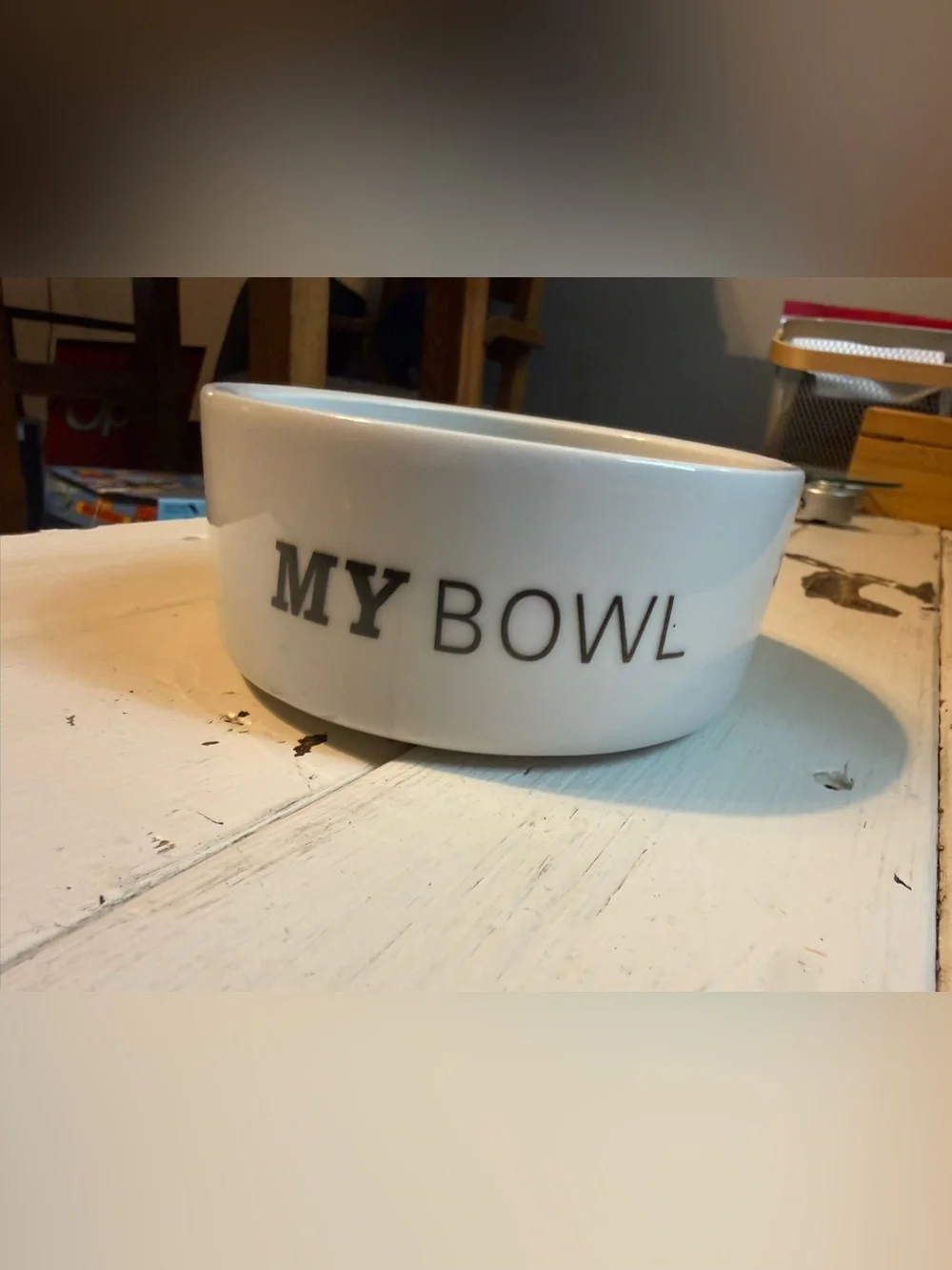 Garfield “Odie” Dog/Cat Dish “My Bowl” and “Burp” 5” Wide